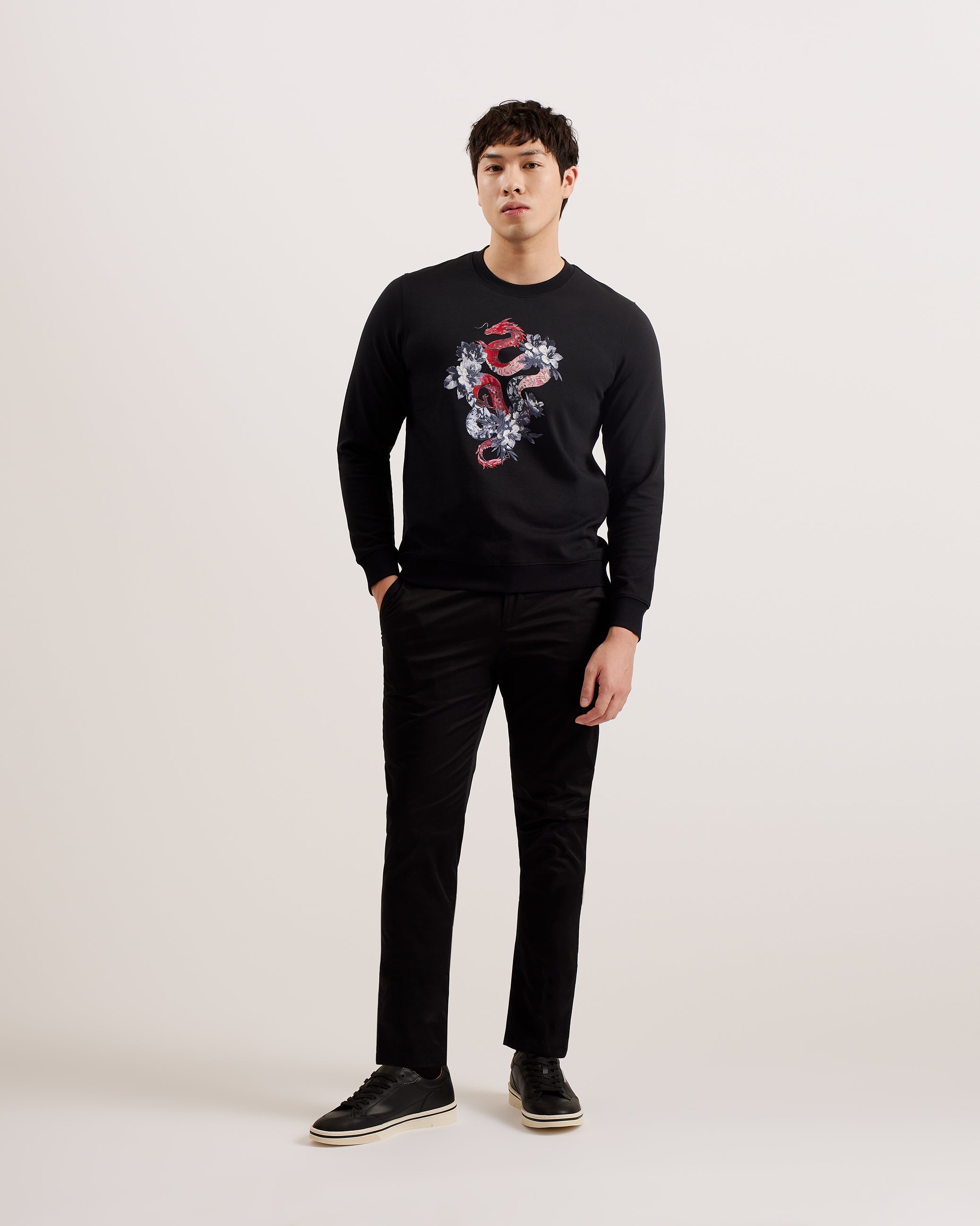 Ted baker black outlet sweatshirt