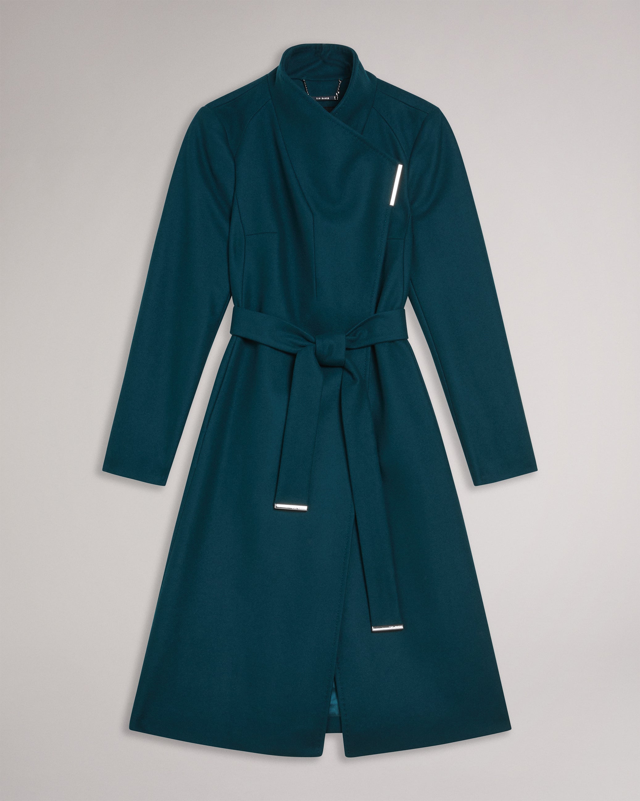 Ted baker hotsell blue wrap coat