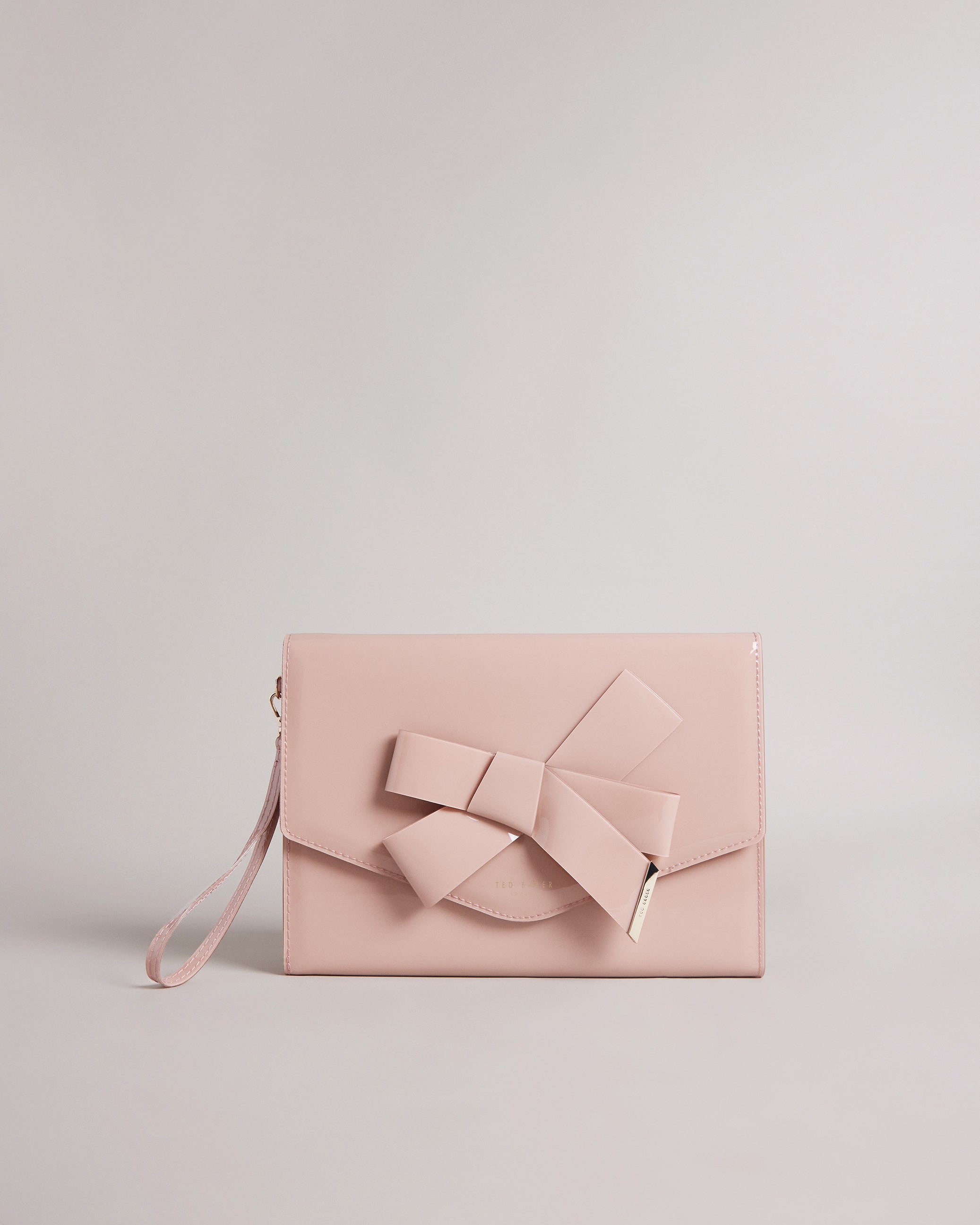 nikkey knot bow envelope pouch