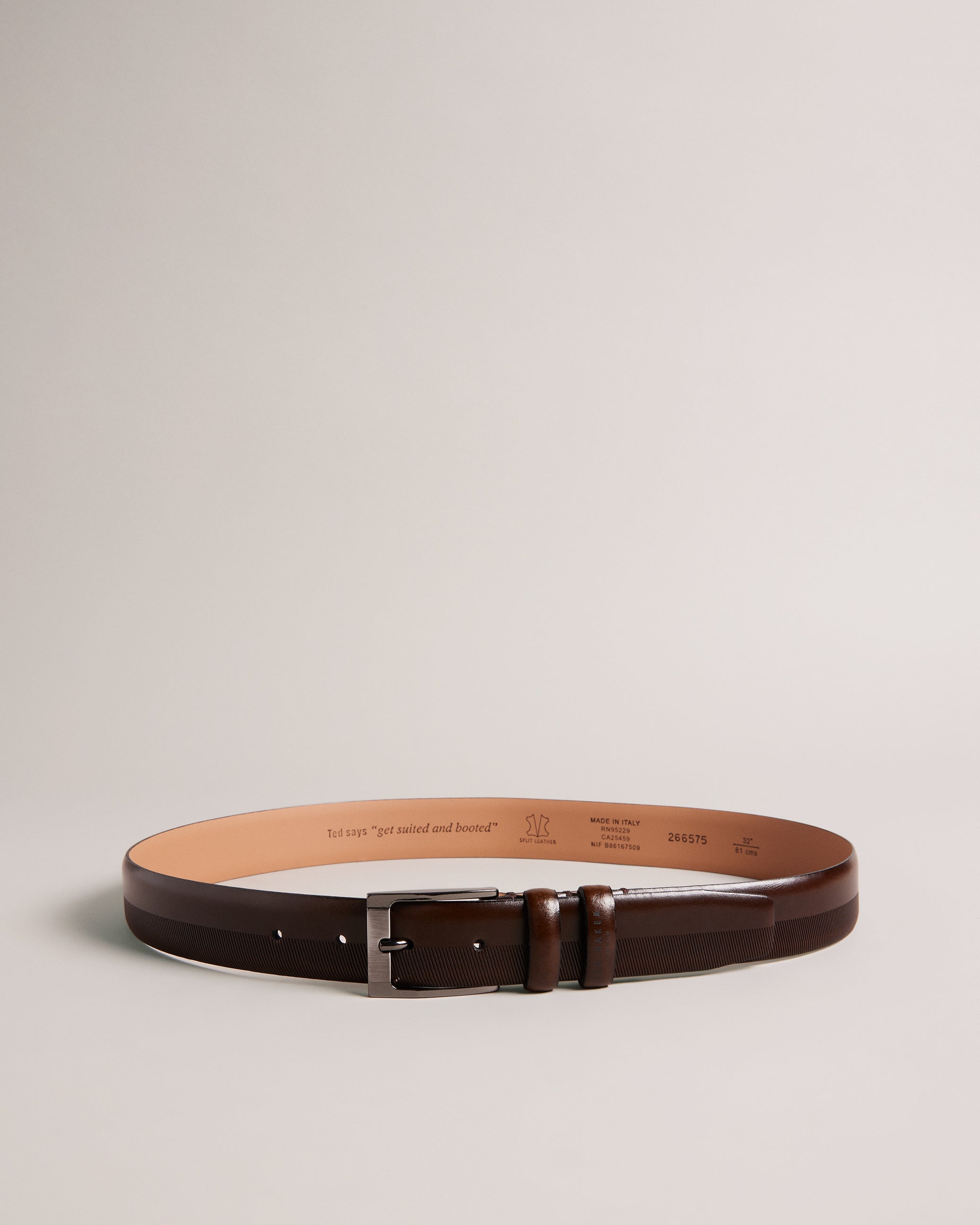 Harvii - Etched Leather Belt – Ted Baker, United States