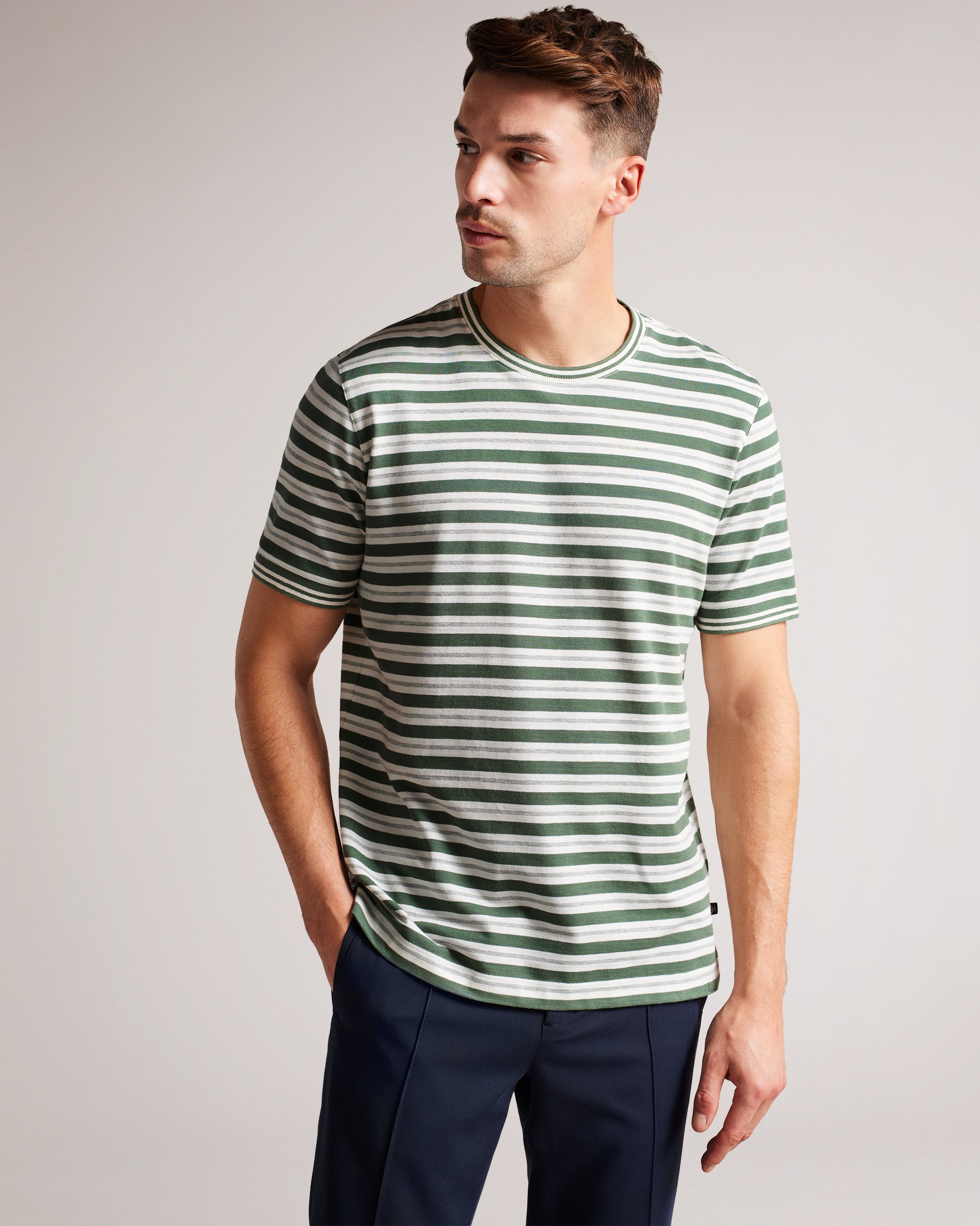 VADELL - SS Regular Fit Striped Tshirt – Ted Baker, United States