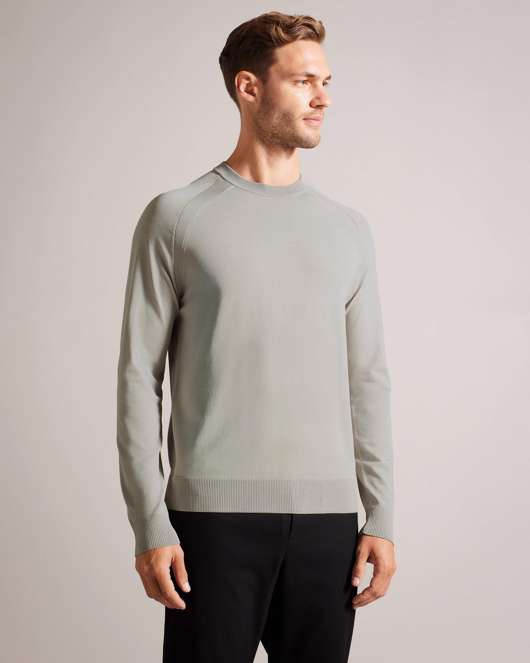 Ted Baker Mens 3-Pack Breathable Cotton Stretch Crew Neck T-Shirt